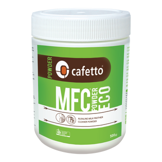 Cafetto Milk Frother Cleaner powder bottle for removing milk deposits