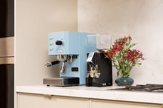 Profitec GO Espresso Machine, from Clive Coffee, single boiler, lifestyle