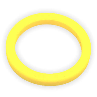 Yellow silicone gasket for E61 group head espresso machines 8.5mm thick