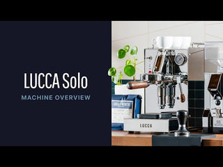 LUCCA Solo Espresso Machine overview video from Clive Coffee 