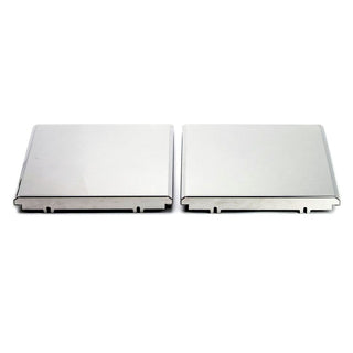 Two stainless steel side panels for Profitec Pro 700 and Pro 800 espresso machines