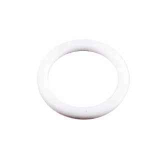 White circular teflon gasket ring