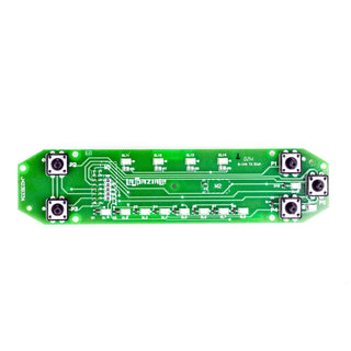 Green La Spaziale LUCCA control panel circuit board with multiple push buttons