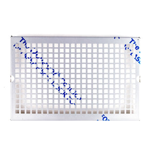 Replacement Pro 800 drip tray grid on packaging with a white square grid pattern and blue tape