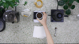 Coffee School, Intro to Home Brewing by Clive Coffee, Acaia Pearl Scale, Fellow Stagg Kettle, Baratza Virtuoso grinder