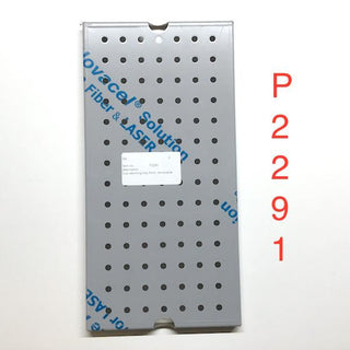 Replacement cup tray grid for ECM Synchronika espresso machine with a perforated metal surface.