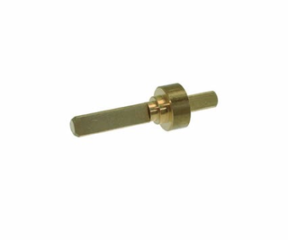 Brass E61 preinfusion valve with shaft and gasket
