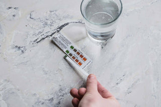 Water Softening and Filtration System from Clive Coffee, using the water hardness test strips