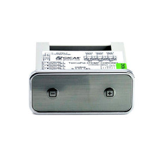 PID temperature controller for ECM Synchronika with chrome framed display and white label