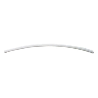 White curved LLDPE tubing for espresso machine plumbing