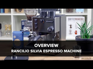Rancilio Silvia Espresso Machine Overview Video by Clive Coffee