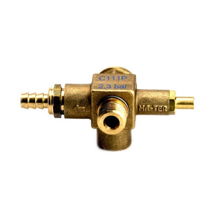 Brass safety valve and vacuum breaker assembly for Quick Mill LUCCA M58 and Vetrano 2B